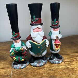 The North Pole Caroling Society 1994 J. Adams Collection AD2031 AD2032 AD2034